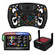 Simagic Zeus Formula Bundle Volant de type Formula - diamètre 280 mm - structure carbone - jusqu'à 91 zones RGB personnalisables - Quick Release Zeus 50mm + MagicDash 4 + Air Link