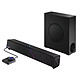 ASUS ROG Gjallar Soundbar Kit d'enceintes 2.1.2 - USB/Bluetooth - Hub USB intégré - rétroéclairage RGB - compatible PC/Switch/PlayStation/Mobile