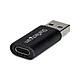 StarTech.com Adaptateur USB-A vers USB-C 3.0 - 5V 900mA - Noir Convertisseur USB-A mâle / USB-C 3.0 mâle - 5V 900mA - Noir