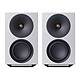 Cambridge Audio L/R X Blanc Enceintes sans fil compactes actives 2 x 400W - Bluetooth aptX HD - Wi-Fi 5 - Ethernet - AirPlay 2 - Google Cast - Roon - RCA - Préampli phono MM - HDMI eARC - S/PDIF - USB-C/USB-A (par paire)