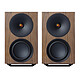 Cambridge Audio L/R X Noyer Enceintes sans fil compactes actives 2 x 400W - Bluetooth aptX HD - Wi-Fi 5 - Ethernet - AirPlay 2 - Google Cast - Roon - RCA - Préampli phono MM - HDMI eARC - S/PDIF - USB-C/USB-A (par paire)