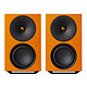 Cambridge Audio L/R X Orange Enceintes sans fil compactes actives 2 x 400W - Bluetooth aptX HD - Wi-Fi 5 - Ethernet - AirPlay 2 - Google Cast - Roon - RCA - Préampli phono MM - HDMI eARC - S/PDIF - USB-C/USB-A (par paire)