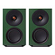 Cambridge Audio L/R M Vert Enceintes sans fil compactes actives 2 x 150W - Bluetooth aptX HD - Wi-Fi 5 - Ethernet - AirPlay 2 - Google Cast - Roon - RCA - Préampli phono MM - HDMI eARC - S/PDIF - USB-C/USB-A (par paire)