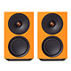 Cambridge Audio L/R M Orange Enceintes sans fil compactes actives 2 x 150W - Bluetooth aptX HD - Wi-Fi 5 - Ethernet - AirPlay 2 - Google Cast - Roon - RCA - Préampli phono MM - HDMI eARC - S/PDIF - USB-C/USB-A (par paire)