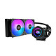 Cooler Master MasterLiquid 240 Core Nex Noir Kit de Watercooling ARGB tout-en-un pour processeur pour socket Intel et AMD