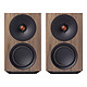Cambridge Audio L/R M Noyer Enceintes sans fil compactes actives 2 x 150W - Bluetooth aptX HD - Wi-Fi 5 - Ethernet - AirPlay 2 - Google Cast - Roon - RCA - Préampli phono MM - HDMI eARC - S/PDIF - USB-C/USB-A (par paire)