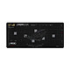 ASUS ROG Scabbard II XXL Edition 20 Tapis de souris pour gamer - souple - nano-revêtement protecteur - base antidérapante en caoutchouc - format très large (900 x 400 x 3 mm)