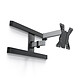 ERARD WAM200TW3 +WAMADAPTPLACO Kit placo avec support inclinable et orientable avec déport 448 mm pour écrans de19'' à 49''