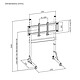 OPLITE NitroKart Monitor Stand White V2 pas cher