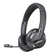 Advance SmartPhonics 700  Casque-micro stéréo supra-aural - Bluetooth, sans fil 2,4 GHz et filaire USB - avec microphone ENC