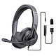 Advance SmartPhonics 650 Casque-micro stéréo supra-aural - Jack 3,5 mm / USB-A / USB-C - avec microphone omnidirectionnel