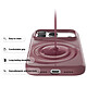 Acheter Elago Coque en silicone pour iPhone 17/18 Pro Max Bordeaux