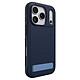Zagg Sedona KS Navy iPhone 18 Pro / 17 Pro Coque de protection avec béquille compatible MagSafe pour Apple iPhone 18 Pro / 17 Pro
