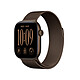 Apple Watch Series 12 GPS 42 mm Aluminium Bronze sombre Bracelet Milanais Bronze sombre Montre connectée - Aluminium - Étanche IP6X - GPS - Fréquence cardiaque/ECG/Oxygène sanguin/Température - Écran OLED Retina Always On - Wi-Fi 4 / Bluetooth 5.3 - watchOS 27 - Bracelet milanais