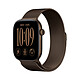 Apple Watch Series 12 GPS + Cellular 46 mm Aluminium Bronze sombre Bracelet Milanais Bronze sombre S/M Montre connectée 5G LTE - Aluminium - Étanche IP6X - GPS - Fréquence cardiaque/ECG/Oxygène sanguin/Température - Écran OLED Retina Always On - Wi-Fi 4 / Bluetooth 5.3 - watchOS 27 - Bracelet milanais S/M
