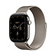 Apple Watch Series 12 GPS + Cellular 46 mm Titane Naturel Bracelet Milanais Naturel M/L Montre connectée 5G LTE - Titane - Étanche IP6X - GPS - Fréquence cardiaque/ECG/Oxygène sanguin/Température - Écran OLED Retina Always On - Wi-Fi 4 / Bluetooth 5.3 - watchOS 27 - Bracelet milanais M/L