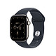 Apple Watch Series 12 GPS + Cellular 42 mm Titane naturel Bracelet Sport Bleu marine S/M Montre connectée 5G LTE - Titane - Étanche IP6X - GPS - Fréquence cardiaque/ECG/Oxygène sanguin/Température - Écran OLED Retina Always On - Wi-Fi 4 / Bluetooth 5.3 - watchOS 27 - Bracelet sport S/M