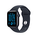 Apple Watch SE 3 GPS + Cellular 40 mm Aluminium Minuit Bracelet Sport Bleu marine M/L Montre connectée 5G-LTE - Aluminium - Étanche - GPS - Cardiofréquencemètre/Température  - Écran OLED Retina Always On - Wi-Fi 4 / Bluetooth 5.3 - watchOS 27 - Bracelet sport M/L