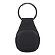 Troubadour Canopy AirTag Keychain Black Porte-clés en cuir pour AirTag