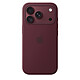 Apple Silicone Case with MagSafe Bordeaux Apple iPhone 18 Pro Coque en silicone avec MagSafe pour Apple iPhone 18 Pro