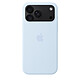 Apple Silicone Case with MagSafe Bleu lumineux Apple iPhone 18 Pro Max Coque en silicone avec MagSafe pour Apple iPhone 18 Pro Max