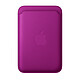 Apple FineWoven Wallet with MagSafe Magenta pour Apple iPhone Porte-cartes en tissage avec MagSafe pour iPhone