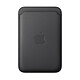 Apple FineWoven Wallet with MagSafe Noir pour Apple iPhone Porte-cartes en tissage avec MagSafe pour iPhone