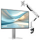 INOVU 27" LED - AURA MBS27 + Support de bureau INOVU LT1 Blanc Ecran PC 2.5K - 2560 x 1440 pixels - 4 ms - Format 16/9 - Dalle IPS - 144 Hz - HDR - Adaptive-Sync - HDMI/DisplayPort/USB-C - Pivot - Argent