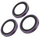 InvisibleShield Glass Elite Camera Lens Rings Fresh Purple iPhone 18 Pro / 18 Pro Max Protection antireflet en verre trempé pour caméra Apple iPhone 18 Pro / 18 Pro Max