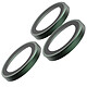 InvisibleShield Glass Elite Camera Lens Rings Wild Green iPhone 18 Pro / 18 Pro Max Protection antireflet en verre trempé pour caméra Apple iPhone 18 Pro / 18 Pro Max