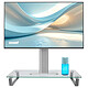 INOVU 27" LED - AURA MBS27 + Support en verre trempé INOVU + Kit de nettoyage INOVU KN200 PRO Ecran PC 2.5K - 2560 x 1440 pixels - 4 ms - Format 16/9 - Dalle IPS - 144 Hz - HDR - Adaptive-Sync - HDMI/DisplayPort/USB-C - Pivot - Argent
