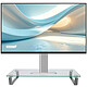 INOVU 32" LED - AURA MBS32 + Support en verre trempé INOVU Ecran PC 2.5K - 2560 x 1440 pixels - 4 ms - Format 16/9 - Dalle VA - 144 Hz - HDR - Adaptive-Sync - HDMI/DisplayPort/USB-C - Pivot - Argent