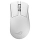 ASUS ROG Gladius IV Ace (Bianco) Mouse wireless per gamer - destrorso - USB/Bluetooth/RF 2.4 GHz - sensore ottico 65000 dpi - 5 pulsanti programmabili - retroilluminazione RGB - peso regolabile