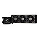 TRYX HOLO 360 - Noir Kit de Watercooling tout-en-un 360 mm ARGB avec écran holographique 3.5" pour processeur Intel/AMD