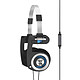Koss Porta Pro Mic/Remote Noir et Bleu Casque supra-auriculaire filaire - Micro et télécommande intégré - mini-Jack 3.5 mm