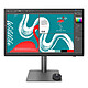BenQ 27" LED - PD2732U Ecran PC 4K - 3840 x 2160 pixels - 5 ms (gris à gris) - Format 16/9 - Dalle IPS - HDR10 - HDMI/DisplayPort/Thunderbolt 4 - KVM - Pivot - Noir