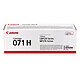 Canon 071 H - Noir Toner Noir (2500 pages à 5%)