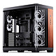Jonsbo TK-4 Wood Boîtier Moyen Tour Aquarium avec panneau latéral et façade en verre trempé et 8 ventilateurs intégrés