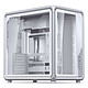 Jonsbo X400 Blanco Caja semitorre con panel lateral y frontal de vidrio templado