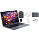 Blackview AceBook 6 R3 3300U 16/512 + Pack 7 accessoires PC portable Blackview AceBook 6 R3 3300U 16/512 Windows 11 Professionnel + Sac à dos + Housse de transport + Chargeur USB-C + Câble USB4 + Souris sans-fil + Hub USB-C + Support pliable 