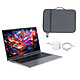 Blackview AceBook 6 R3 3300U 16/512 + Housse INOVU Loop Move 16" + Chargeur Secteur INOVU USB-C 70W GaN PC portable Blackview AceBook 6 R3 3300U 16/512 Windows 11 Professionnel + Housse de transport + Chargeur USB-C + Câble USB4