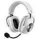 Logitech G Pro X 3 Lightspeed (Blanc) Casque gaming sans fil - circum-aural fermé - technologie sans fil Lightspeed/Bluetooth - son surround 7.1 - microphone unidirectionnel - autonomie 70 heures