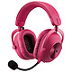 Logitech G Pro X 3 Lightspeed (Magenta) Casque gaming sans fil - circum-aural fermé - technologie sans fil Lightspeed/Bluetooth - son surround 7.1 - microphone unidirectionnel - autonomie 70 heures