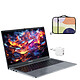 Blackview AceBook 6 R3 3300U 16/512 + INOVU Housse Loop Move (Vinyl) + INOVU Chargeur Secteur USB-C 70W GaN PC portable Blackview AceBook 6 R3 3300U 16/512 Windows 11 Professionnel + Housse de transport + Chargeur USB-C + Câble USB4