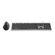 INOVU Pack clavier-souris AW10G (Gris/Noir) + EG200V LEFTY (Noir) Pack clavier filaire + souris sans fil verticale pour gaucher