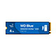 Western Digital SSD WD Blue SN5000 4 To SSD 4 To M.2 2280 PCIe NVMe 4.0 x4 NAND 3D QLC