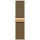 Apple Bracelet Milanais Or Brillant 42 mm Bracelet pour Apple Watch 38/40/41/42 mm