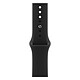 Apple Bracelet Sport Noir 46 mm - M/L Bracelet pour Apple Watch 44/45/46 mm