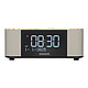 Kenwood CR-ST55DAB - Bois Radio Réveil 2 x 3 W RMS - FM/DAB+ - Bluetooth 5.3 - USB/AUX - Ecran LCD