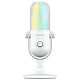 Razer Seiren V3 Chroma 32-Bit DSP (Blanc) Microphone USB - supercardioïde - 48 bits/96 kHz - fonction Tap-to-Mute - LED Razer Chroma RGB